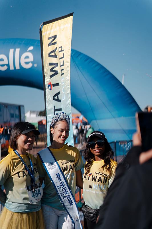 2024 Miss Culture Global 接受採訪，聲援臺灣參與WHA。