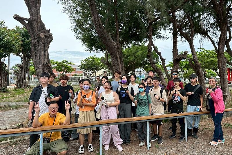 南大創新育成中心帶學生走進四鯤鯓 體驗地方創生與永續發展