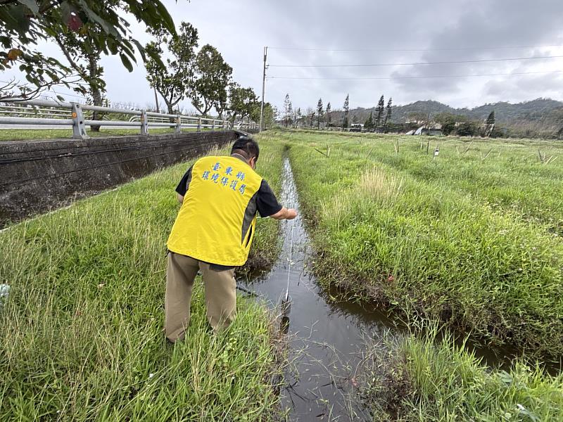 臺東守護農業環境零污染 環保局針對60處農地水土檢測全數合格