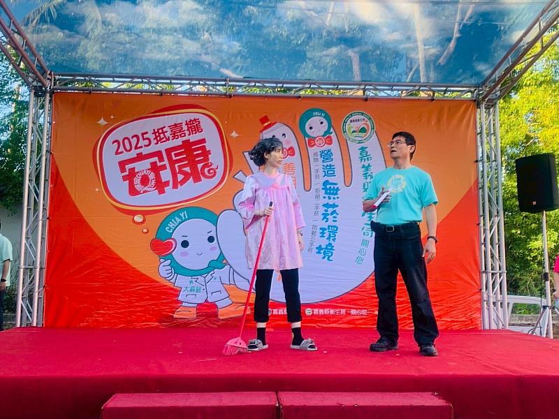 嘉義縣推動無菸環境！衛生局大埔複篩鼓勵勇敢戒菸