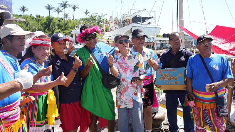 帛琉水手團隊「航向母親的島嶼」圓滿返航 臺東縣政府隆重歡送