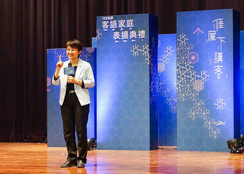 客委會主委古秀妃致詞