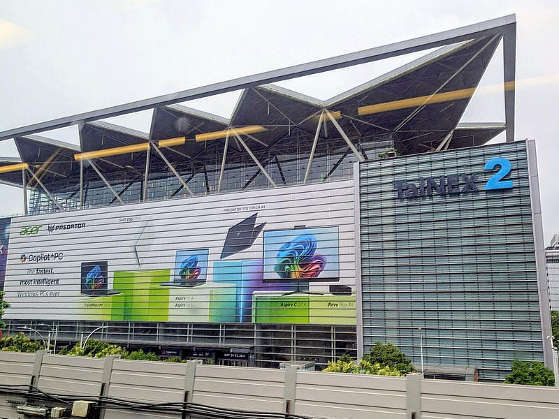 亞洲指標科技專業展COMPUTEX TAIPEI 2025（2025台北國際電腦展），將在5月20日到23日於台北南港展覽館1館及2館（TaiNEX 1 & 2）登場，圖為南港展覽館2館。