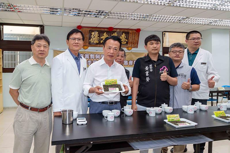 翁章梁揭曉114年阿里山高山茶春季優良茶競賽成績