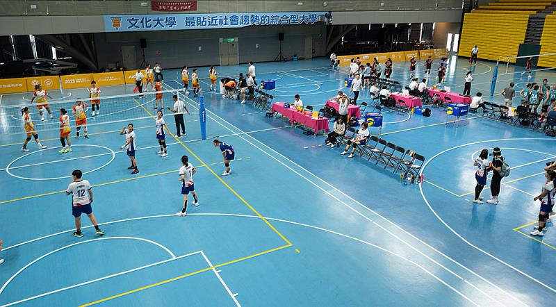 文化大學體育場館具備國際級賽事標準，繼2017世大運後，再度成為2025世壯運排球賽事指定場地，展現專業與國際競賽承辦實力。