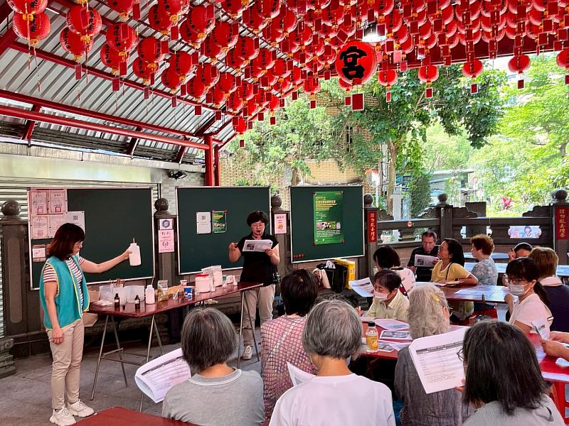 中國科大通識教育中心辦理教育部USR推動食農教育落實永續生活 (照片/中國科技大學提供)
