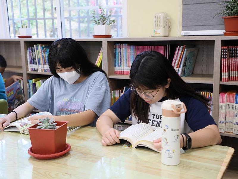 梅山圖書館煥新登場 打造社區閱讀與文化交流新據點