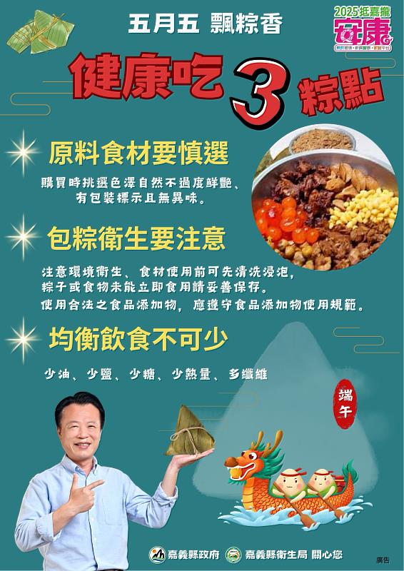 嘉義縣衛生局公布端午節應景食材抽驗結果-5
