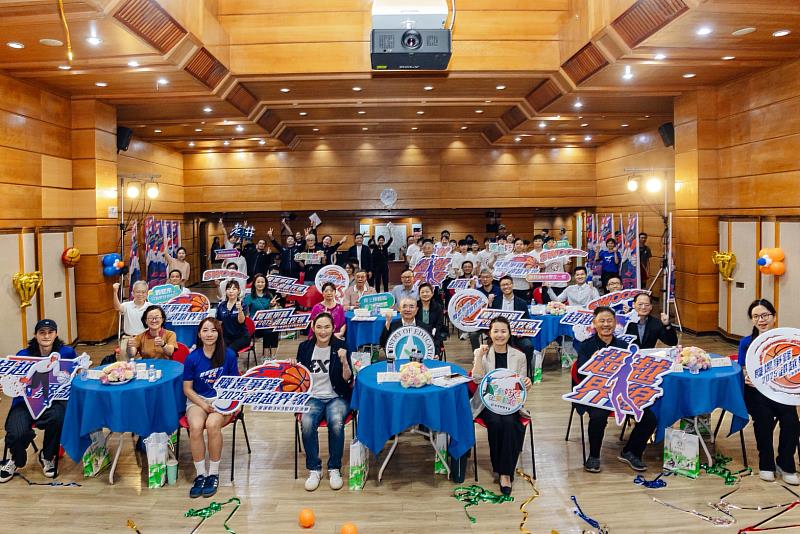2025企業運動3X3籃球交流賽 啟動記者會 全場大合照