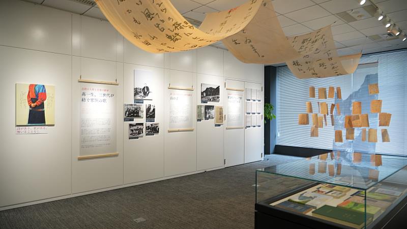 「臺灣人權及音樂故事展—高一生先生,三代的家族之歌」展區(駐日臺灣文化中心提供)