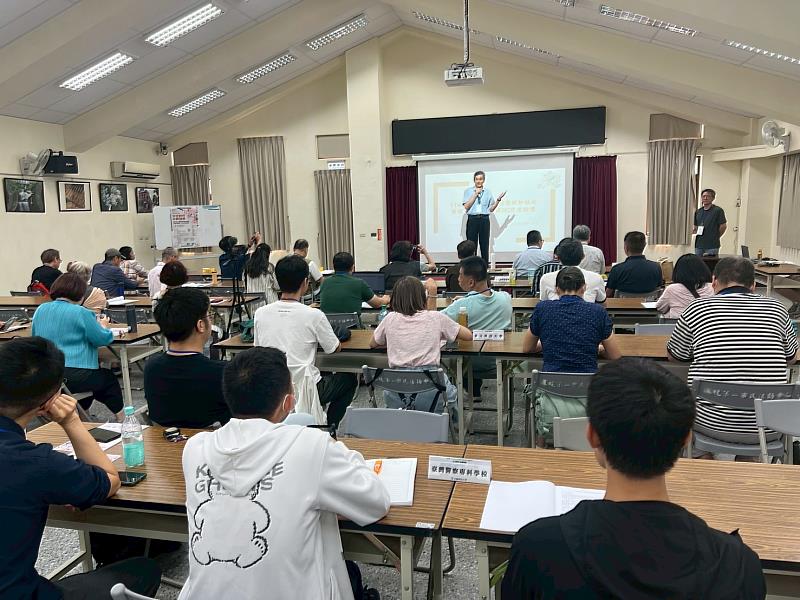 張劍平副校長致感謝各校齊聚一堂推動文化共學和跨域協作(照片/中國科大提供)