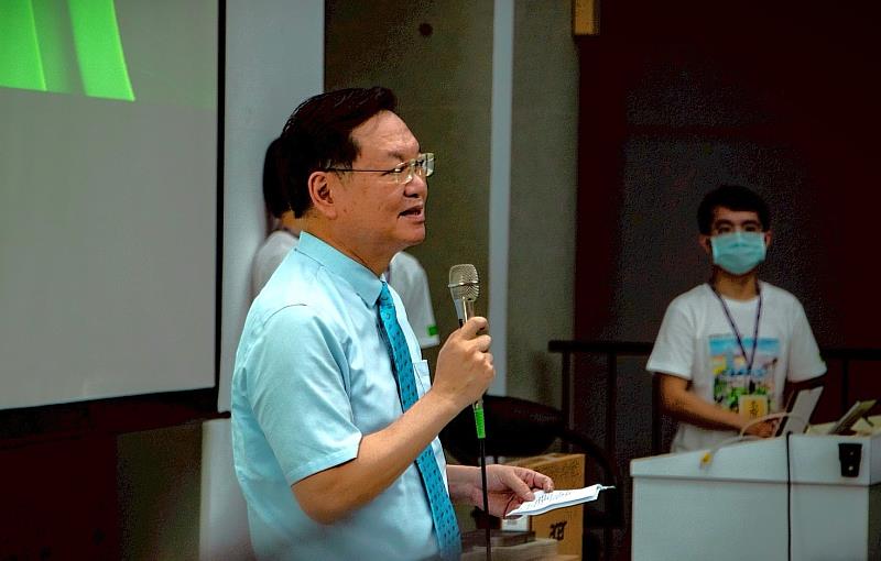 元智廖慶榮校長表示非常榮幸能共同協辦此次 COMPUTEX 2025 Keynote Watch Party 活動