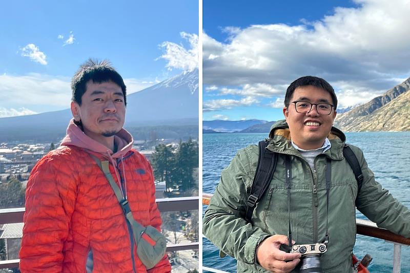 左起：曾繁勛、何建忠