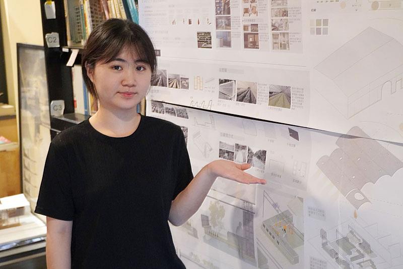 大葉大學空設系施祖兒同學介紹設計理念