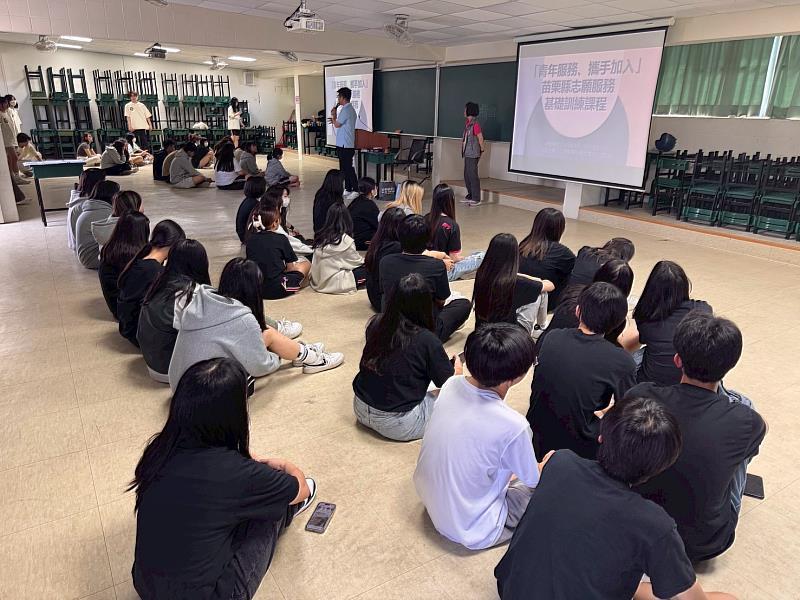 苗栗縣府攜手救國團 培力青年志工、志願服務基礎訓練