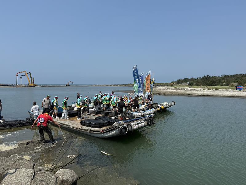活動模擬鄭成功登陸場景