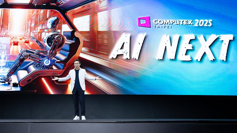 1.COMPUTEX 2025以「AI Next」為主軸，聚焦「智慧運算與機器人」、「次世代科技」、「未來移動」三大主題，緊扣全球AI技術革新與產業轉型趨勢。(貿協提供)