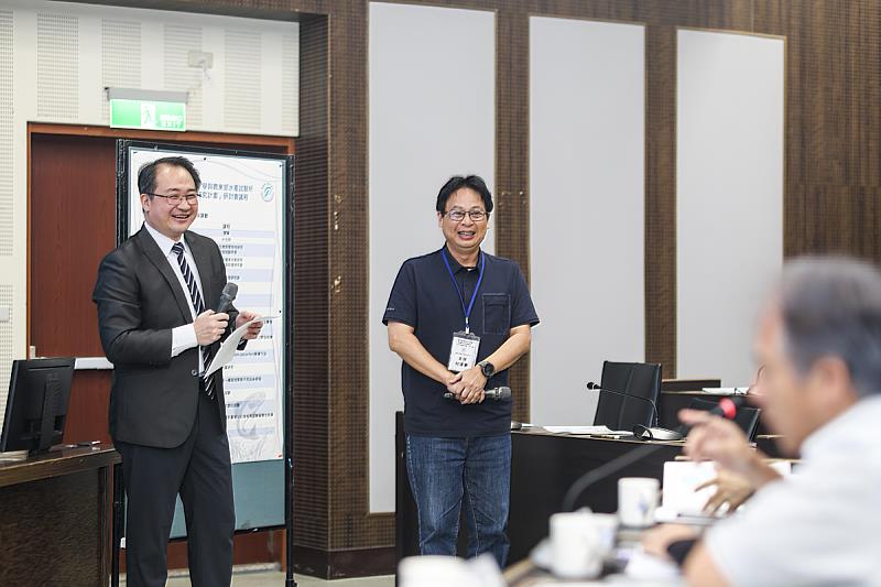 本次研討會由海大范佳銘研發長主持