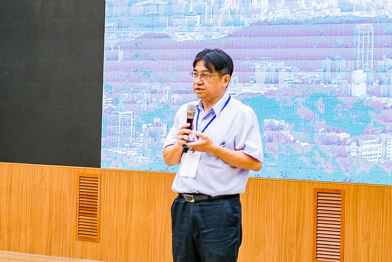 內政部國土管理署署長吳欣修以「國土計畫人才培育」為題專題演講，強調國土規劃向下扎根的重要性。