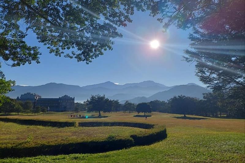 暨大校園美景。