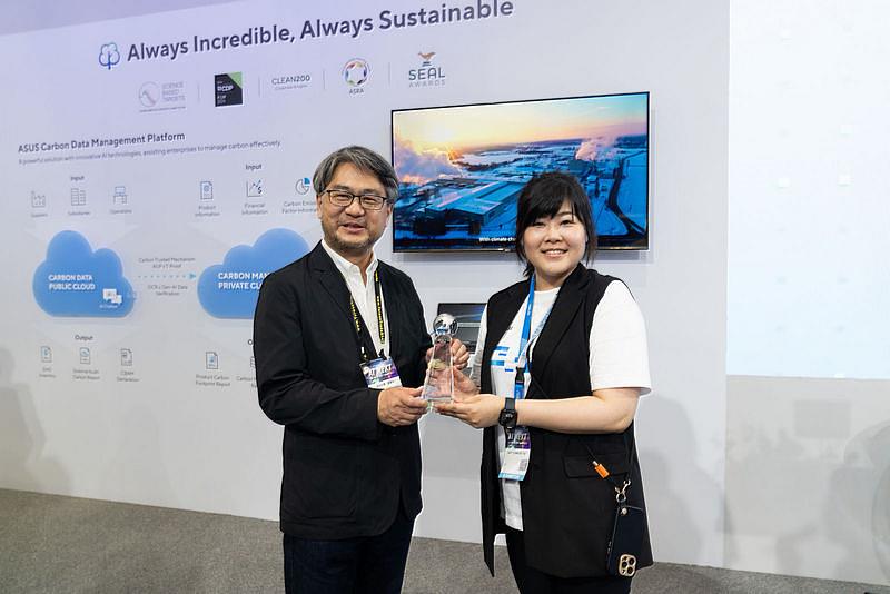 華碩電腦股份有限公司獲得COMPUTEX 2025「永續設計獎」銀獎。
