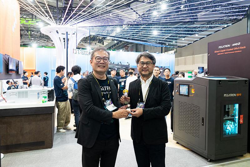 和碩聯合科技股份有限公司獲得COMPUTEX 2025「永續設計獎」金獎。