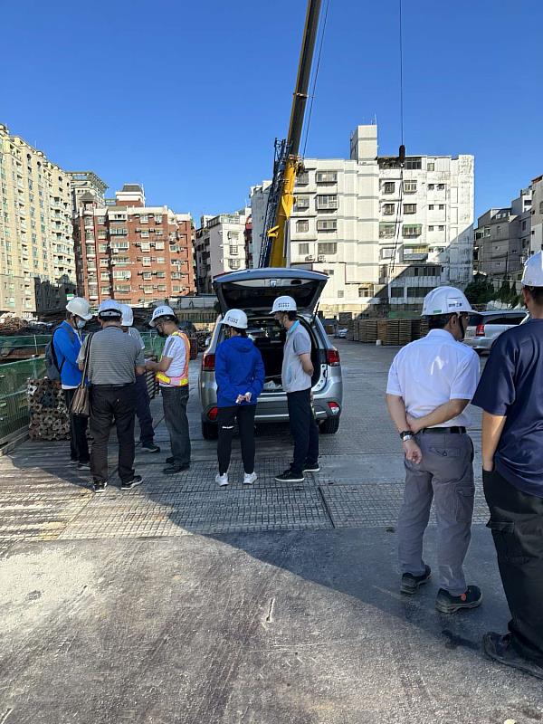 圖1 竹市府推動基礎開挖安全查驗作業。