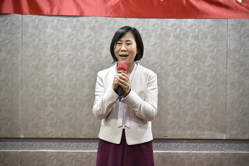 主任秘書榮幼娥致詞