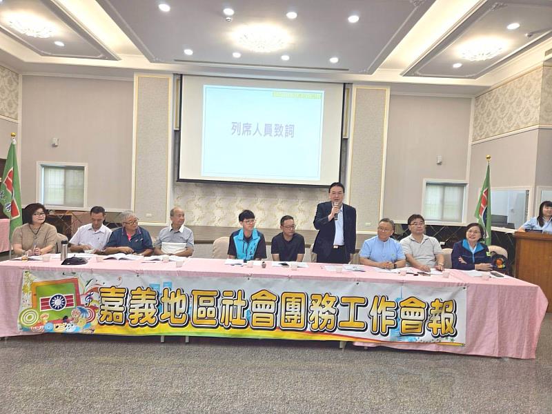 救國團翁副主任宏文致詞