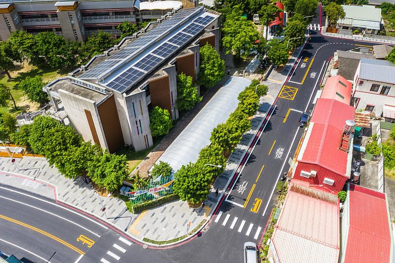 0_北園國中小通學步道空景