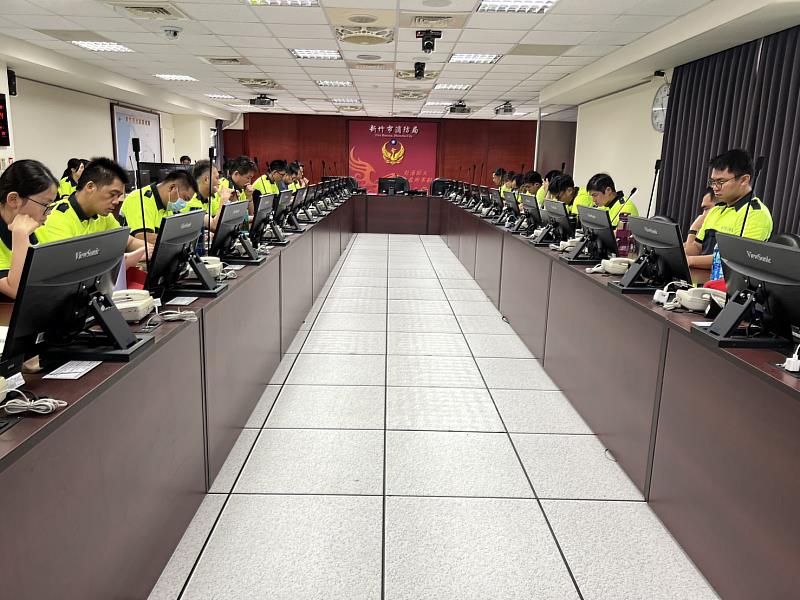 圖1.114年上半年度消防安全檢查訓練課程。