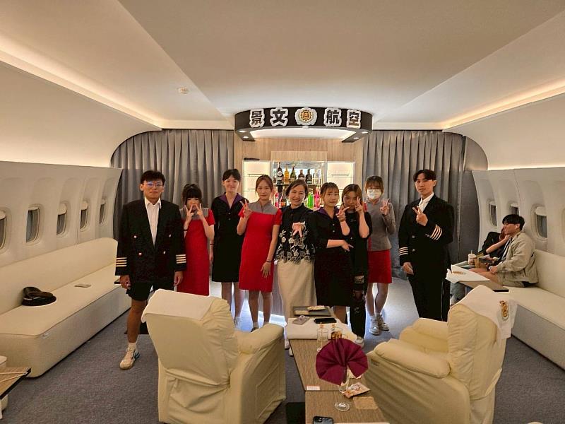 翱翔啟航！景文科大旅遊航空營培育新世代航空人才圓滿成功。