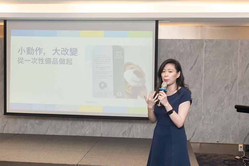 明新科技大學旅館管理與廚藝創意系吳嘉蕙教授「一次性備品」課程