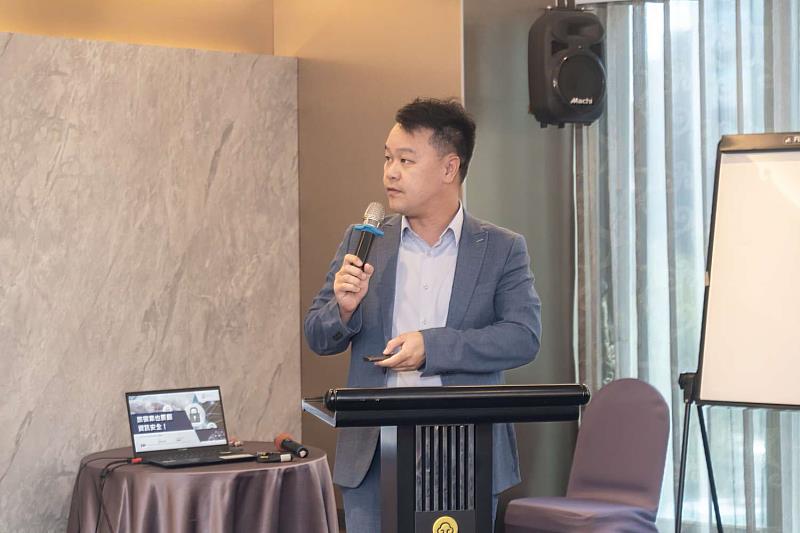 捷德運動股份有限公司執行長范德淵「資訊安全」實務經驗課程