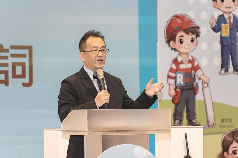 台積電慈善基金會執行長彭冠宇表示,企業界將持續與教育體系共同為孩子們打造多元發展的未來