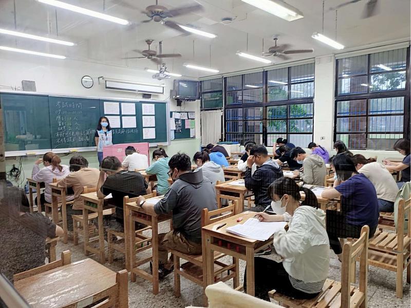 測量助理甄試筆科考試情形