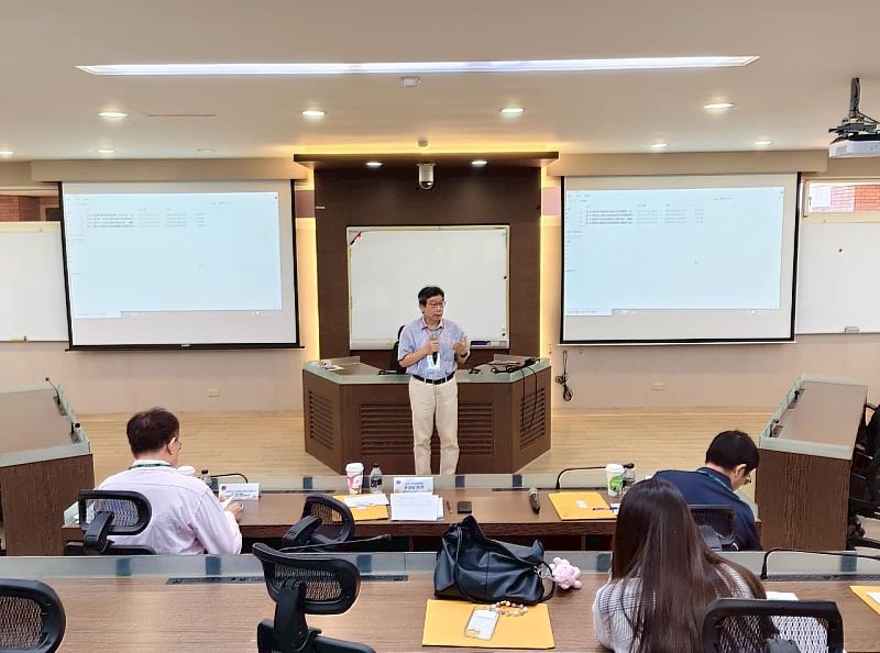 長榮大學國際企業學系教授兼管理學院院長林傑毓致詞