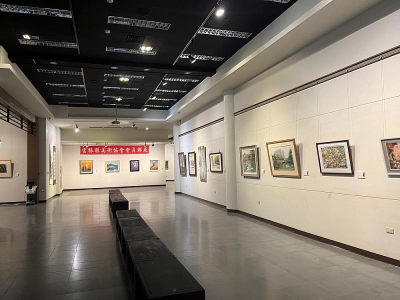 雲林縣美術協會聯展作品共82件