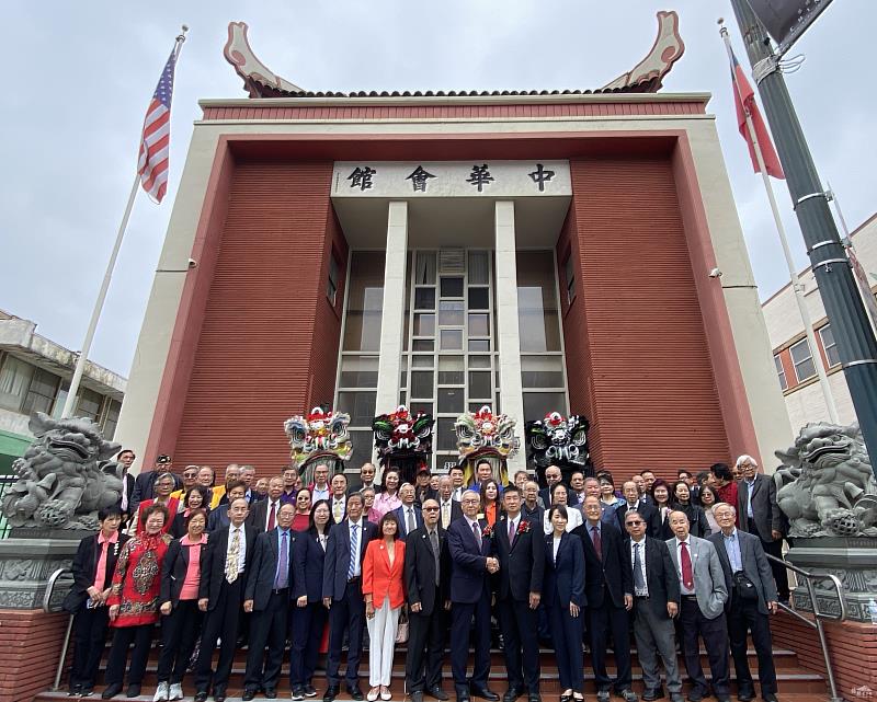 張良民感謝羅省中華會館長期支持中華民國臺灣