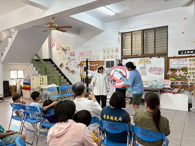 臺東縣府「兒童微笑計畫」走進綠島　攜手牙醫團隊守護孩童口腔健康