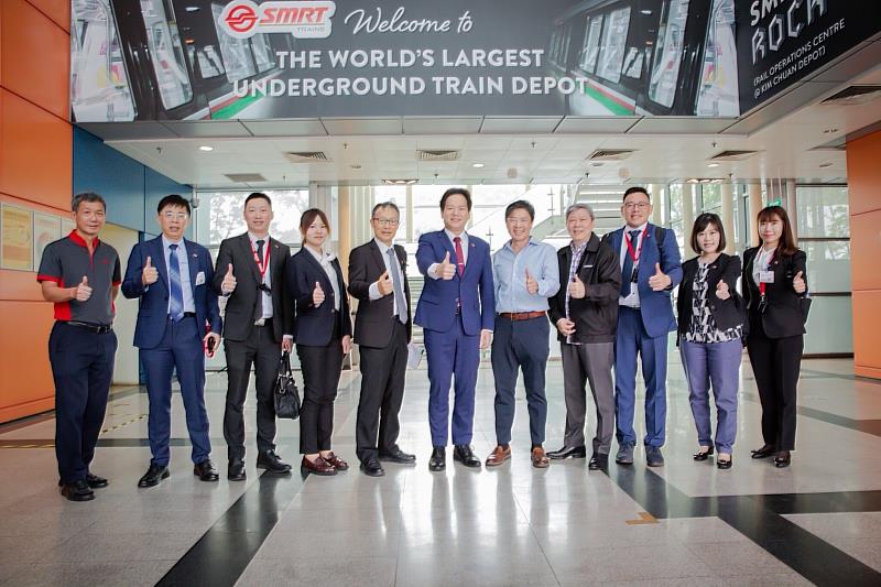 新竹市代理市長邱臣遠率市府團隊赴星考察交流智慧交通經驗