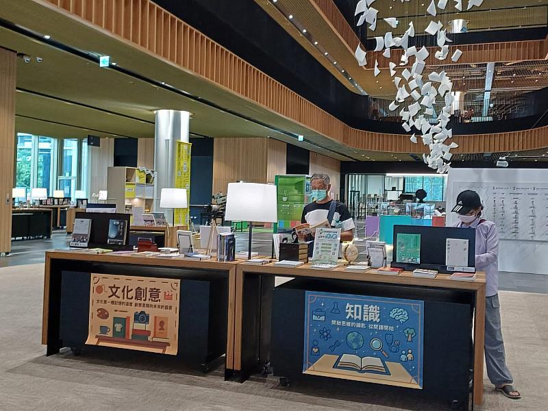 臺南誠品盛大試營運，南市圖同步展現公共閱讀實力，共同打造「城市即圖書館」。(圖為臺南市立圖書館)