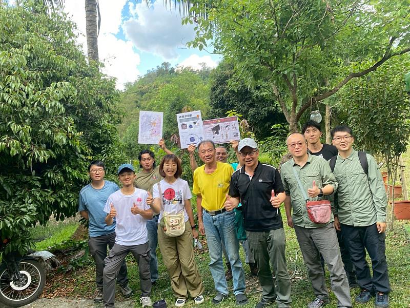南化關山社區發展協會參與臺灣黑熊生態給付棲地監測巡守
