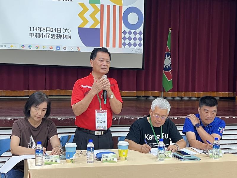 洪淳逸主任委員致詞