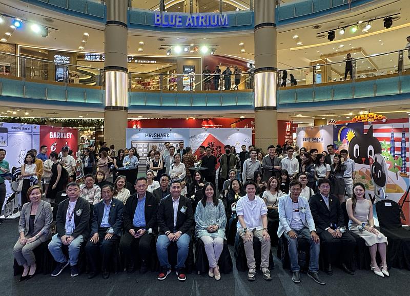 「TAIWAN IP EXPO」今（29）日正式開幕，眾多馬來西亞企業代表蒞臨共襄盛舉。（文策院提供）