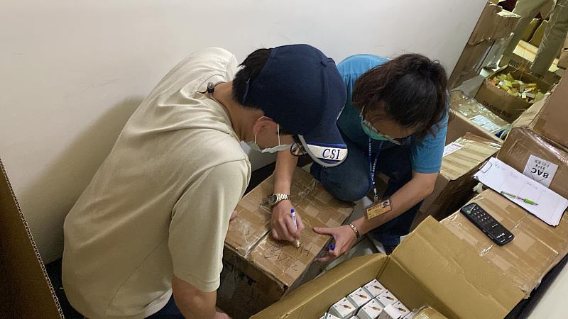 嘉義縣政府破獲菸害新法首宗大型電子煙倉儲，查扣市值逾5,000萬元