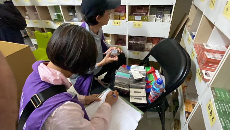 嘉義縣政府破獲菸害新法首宗大型電子煙倉儲，查扣市值逾5,000萬元