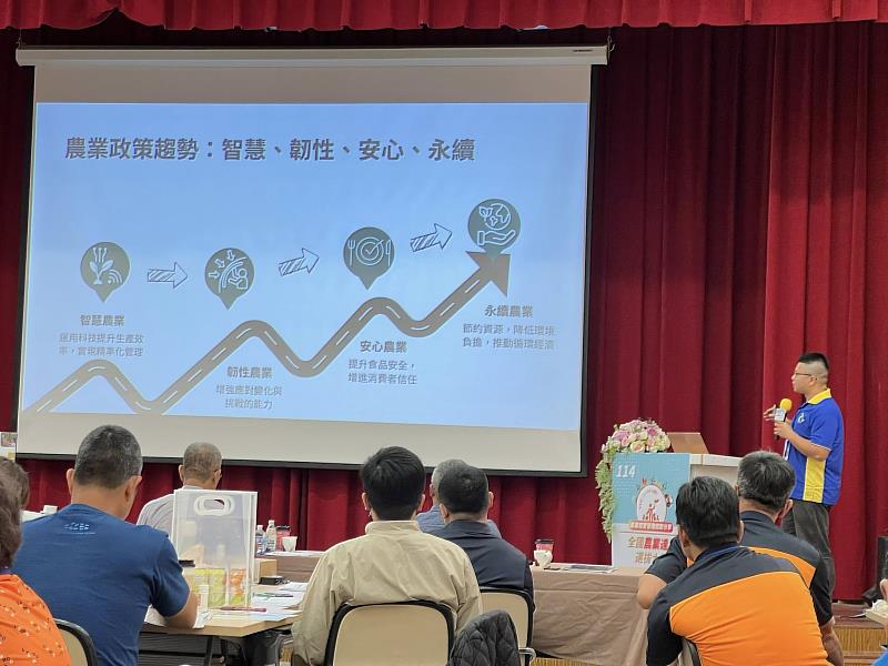 嘉義縣豬農陳聖瑋榮獲全國農業達人選拔亞軍殊榮