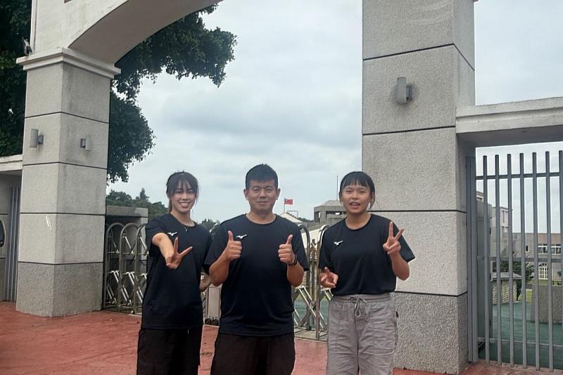 南大許柏仁率領兩位師資生李宜庭與黃采玟，前往馬祖參與「第二屆連江縣融合適應體育運動會」