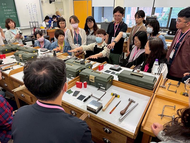 體驗香山高中金工特色課程